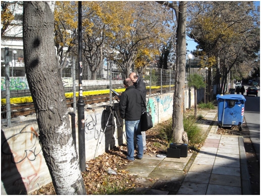 Φωτογραφία μετρήσεων από εταιρεία Δ. Αργυρόπουλος