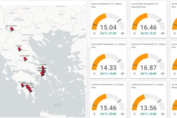 Μετάβαση στο: Αισθητή πτώση της θερμοκρασίας νερού στο ρέμα Αγ. Γερμανού Πρεσπών