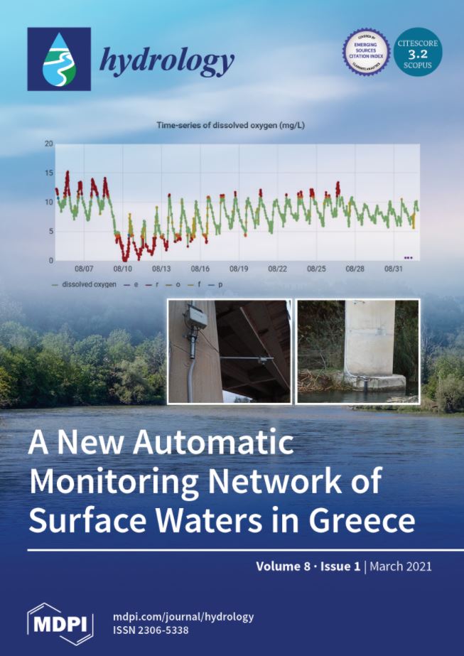 εξώφυλλο του περιοδικού Hydrology-MDPI