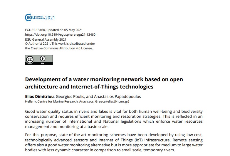 Go to: Publication in the General Assembly of the European Geosciences Union